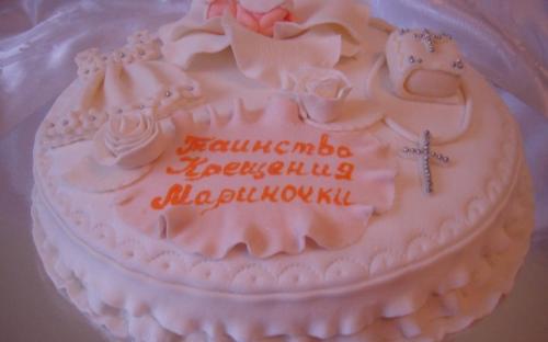 Детский торт на крещение, Торты на заказ от Анны, Симферополь