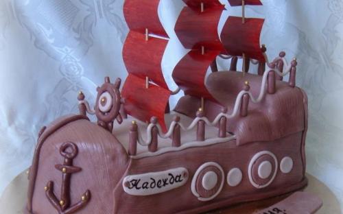 Детский торт Корабль, Торты на заказ от Анны, Симферополь