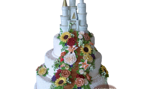 Торт "Замок на горе", кондитерская Лайтком, торты на заказ Москва