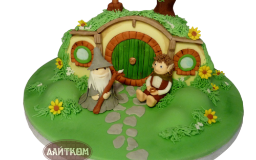 Торт "Властелин колец", кондитерская Лайтком, торты на заказ Москва