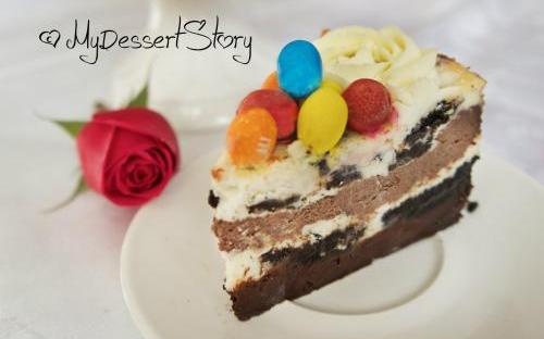 MyDessertStory, торты на заказ, Чизкейк Шоколадное Безумие