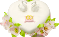 Торт "Лебединая любовь", кондитерская Лайтком, торты на заказ Москва