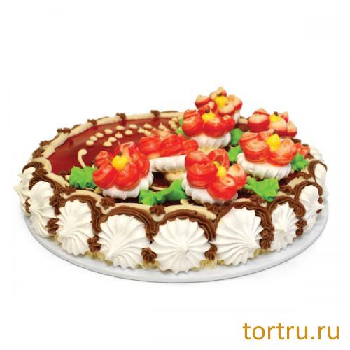 Торт "Яблоневый цвет", Хлебокомбинат "Пеко", Москва