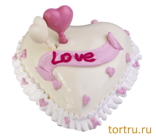 Торт "Я тебя люблю", кондитерская фабрика Метрополис