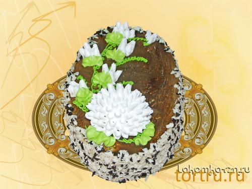 Торт "Хризантема", кондитерский цех Лакомка, Рязань
