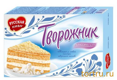 Торт "Творожник" классический, Русская Нива