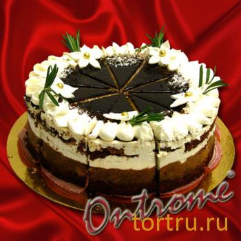 Торт "Бананово-шоколадный", Онтроме, кафе-кондитерская, Санкт-Петербург