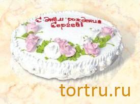 Торт "С Днем рождения", Хлебокомбинат Кристалл