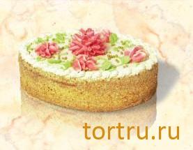 Торт "Бисквитно-кремовый", Хлебокомбинат Кристалл