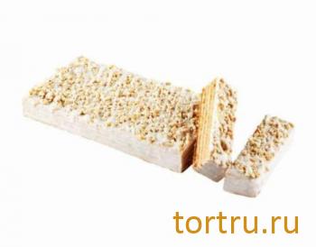 Торт вафельный "Молочный с орехом", Хлебокомбинат № 1 Курганский