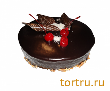 Торт "Вишня в шоколаде", Сладкие посиделки, кондитерская-пекарня, Омск