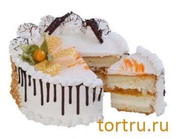 Торт "Йогуртовый абрикотин", фирма Татьяна, Воронеж
