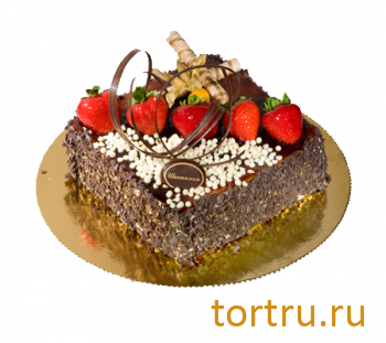 Торт "Наполеон с карамелью", французская кондитерская Шантимэль, Москва