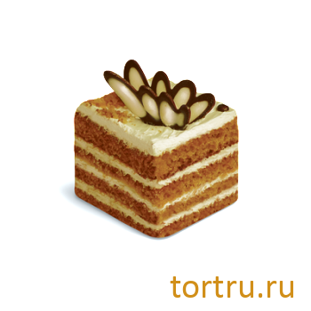 Торт "Cметанный медовик", кондитерская фабрика Сластёна, Чебоксары