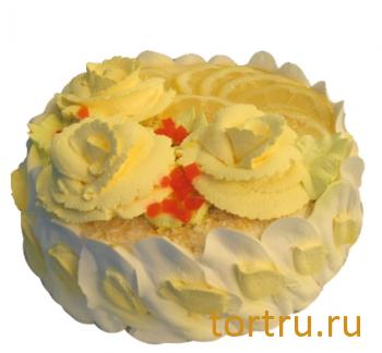 Торт "Торт с лимоном", ТВА, кондитерская фабрика, Москва