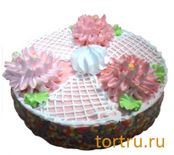 Торт "Хризантема", ТВА, кондитерская фабрика, Москва