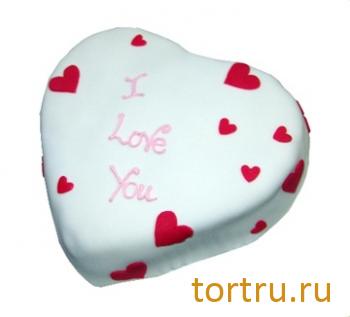 Торт "Я люблю тебя", Кузбассхлеб