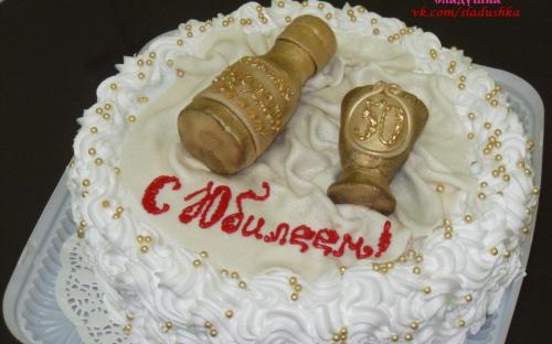 Торт на заказ на день рождения кондитерская Сладушка, Тюмень