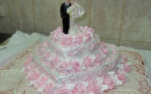 Свадебный торт на заказ кондитерская Сладушка, Тюмень