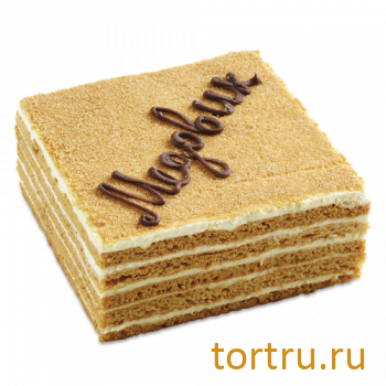 Торт "Медово-сметанный", Венский Цех фабрики Большевик, Москва