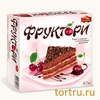 Торт "Фруктори - Вишня в черном", Черемушки