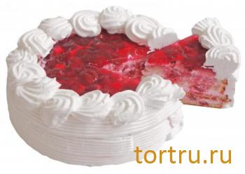 Торт "Йогуртово-вишневый", Бабушкино печево, Новокузнецк