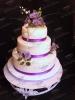 Свадебный сиреневые цветы, Элит Торт, торты на заказ, Симферополь